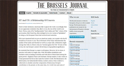 Desktop Screenshot of brusselsjournal.com