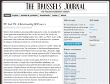 Tablet Screenshot of brusselsjournal.com